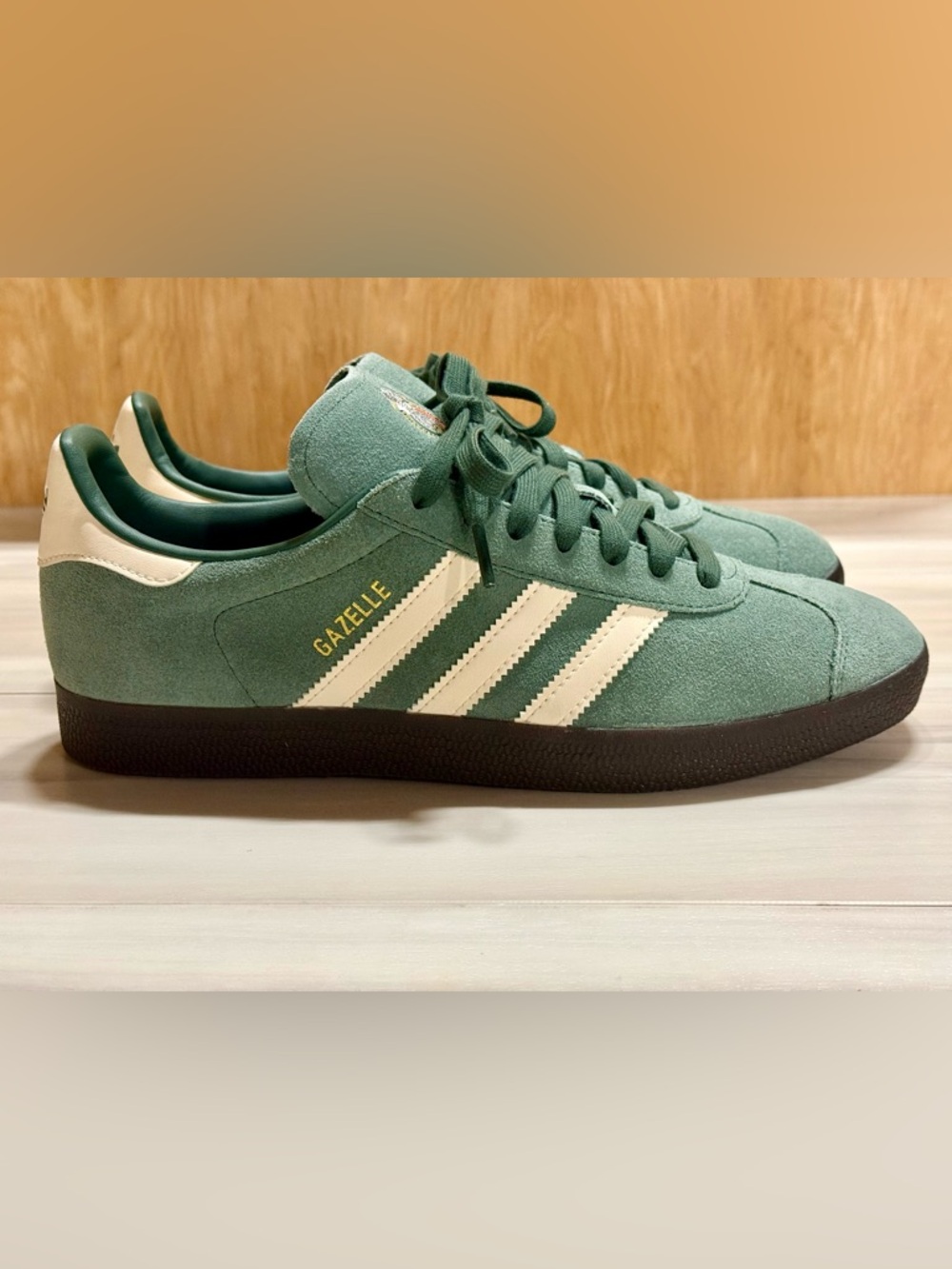 NWOT Adidas Gazelle Federacion Mexicana De Futbol Asoc. men’s green oxide gum🔥